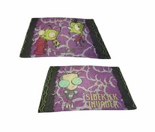 Vintage RARE Set of 2 Sidekick INVADER ZIM Pillowcases Y2K Viacom 2004 picture