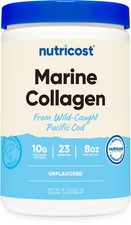 Nutricost Marine Collagen Powder Wild Caught Fish(Unflavored)(8 oz)(28 Servings) picture