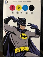 Solo The Deluxe Edition HARDCOVER BOOK 2013 1st Edition DC Comics OUT OF PRINT picture