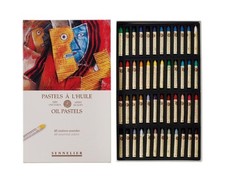 SENNELIER Oil French Pastel for Professional Artists, Introductory Set of 48 picture