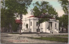 1912 CARTHAGE, Missouri Hand-Colored Postcard 