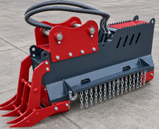 Handy Excavator  Forestry Drum Mulcher W/ custom adapters Kubota/Bobcat/Cat picture