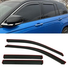 IN-CHANNEL Smoke Window Visors Sun Rain Guards Fit Jeep Grand Cherokee 2022-2025 picture