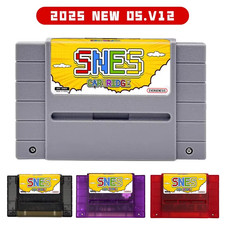 New SFC V12 3000-In-1 SNES Flash Cartridge with 8GB TF Card for SFC/SNES 16-Bit picture