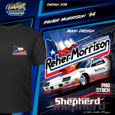 Reher-Morrison 1984 Pro Stock Camaro Racing t shirt (258) picture