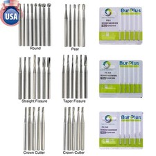 Wave Dental Carbide Bur FG330 Round 1/4 2 4 6 8 557 Friction Grip High Speed Bur picture