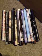 Lot of 44 official 27x40 Movie Posters- Full list in desc Horror, Action, kids picture