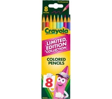 Crayola Limited Edition 8 Retired Colors Colored Pencils – New & Unopened Rare picture