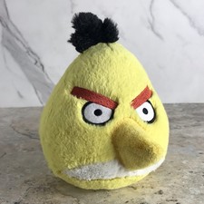 ANGRY BIRDS CHUCK YELLOW BIRD SMALL PLUSH ANIMAL COMMONWEALTH CIRCA 2010 picture