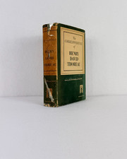 Correspondence of Henry David Thoreau 1958 First Edition Harding Bode NYU Press picture