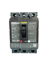 Power PacT Square D 3 Pole Circuit Breaker 150 A - Black (HDL36150) picture