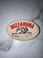 Vintage 1965 Buzz-A-Rama Button New Old Stock There Is Some Discoloration picture