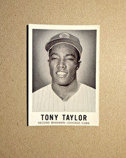 1960 Leaf #44 Tony Taylor  Vintage Cubs Baseball Card. EXMT picture