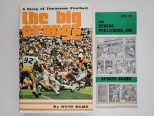 1973 THE BIG ORANGE A STORY OF TENNESSEE FOOTBALL RUSS BEBB HARDCOVER VOLUNTEERS picture