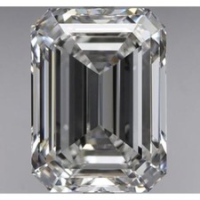Loose moissanite Stone DEF White Color Emerald Brilliant Cut Excellent  VVS1  picture