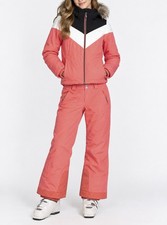 Spyder Girls Lola Ski Jacket 12 Snow Pants 10 Waterproof 2 Piece Set Pink picture