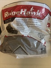 RidgeHawk Air Vent 20’ Foot Long / 11” Wide Rolled Ridge Vent w/ Nails picture