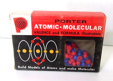 Vintage PORTER Build Structure Model Molecules and Atoms NIB NOS picture
