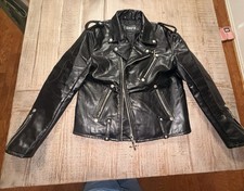 🚨 GRAIL ALERT 🚨 SMFK “PERMANENT” PUNK MOTO JACKET (SIZE 1 / SMALL) picture