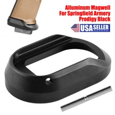 New Flared Magwell for Springfield Armory Prodigy 9mm Anodized Aluminum Black picture