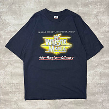 Vintage 1999 WWF WrestleMania The Ragin' Climax Black Wrestling T-Shirt XL picture
