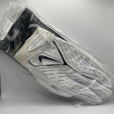 Nike Superbad 6.0 Padded Football Gloves 3XL White NEW picture
