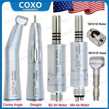 US COXO Dental Slow Speed Contra Angle Inner Water Air Motor Straight Handpiece picture