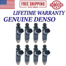 8X DENSO Fuel Injectors 2000-2004 Toyota Tundra 4.7L V8 #23250-46080 picture