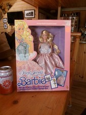 Mattel Jewel Secrets Barbie Doll 1986 #1737 New in Sealed Box NIB picture