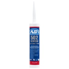 ASI 502 Clear Food Grade 100% RTV Silicone Sealant - 10.2 Oz Cartridge picture