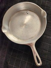 GRISWOLD NO. 8 - VERY RARE DU & SHINY CHROME CONDITION CAST IRON SKILLET picture