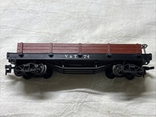 Vintage Poacher HO Scale Italy Flatcar V & T  #74 Virginia And Truckee picture