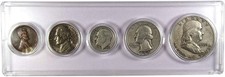 1953 Year Set 5 Coins in Circulated or Better Condition Gift Set picture