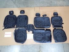 Alea Black Leather Seat Covers 2020-2023 Jeep Gladiator Sport S Willys Custom picture