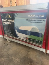 Lot #66 NEW Chery Industrial Container Shelter (20x40) picture