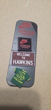 Nike and Stranger Things Collectible Pin Set - Camp Know Where - Welcome to Hawk picture