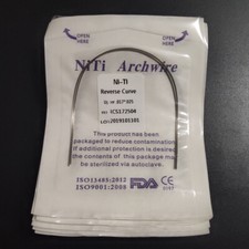Dental Orthodontic Reverse Curve Arch Wires Super Elastic Niti Rectangular Wires picture