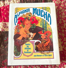 Alphonse Mucha Toutes les Affiches & Panneaux Rennert Weill HC French 1984 picture