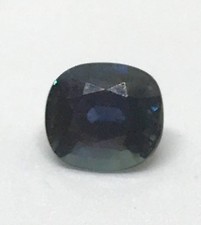 Natural 1.38ct Blue SAPPHIRE Cushion UNHEATED New *Certified* USA picture