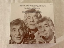 The Unanswered Question: Six Talks at Harvard Leonard Bernstein 1976 Sealed New picture
