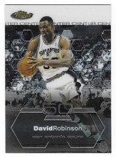 2002-03 Topps Finest David Robinson #23 San Antonio Spurs HOF 00s 90 NBA picture
