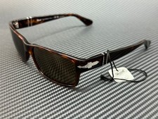 PERSOL PO2803S 24 57 Havana Rectangle Men's 58 mm Polarized Sunglasses picture
