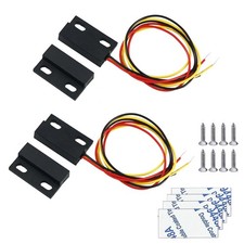 Magnetic Reed Switch,Normally Closed/Open NO/NC Waterproof DC 12V Magnetic Switc picture