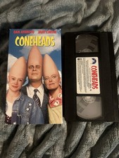 Coneheads VHS 1993 Comedy Movie Dan Aykroyd Jane Curtin Rare Tape like new rare picture