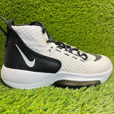 Nike Zoom Rize Team Mens Size 6.5 White Black Athletic Basketball Shoes Sneakers picture