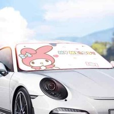 Sanrio My Melody Car Sunshade  Accessories White picture