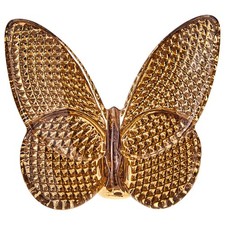 Baccarat 20K Gold Butterfly Sculpture picture
