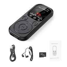 MP4/MP3 Support Bluetooth Lossless Music Player FM Radio Recorder Sport 128GB picture