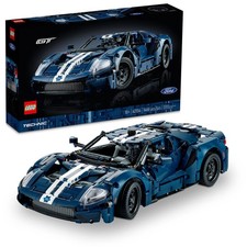 LEGO Technic 2022 Ford GT Building Set for Adults - Collectible Blue,white picture