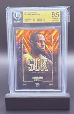 2024-25 Topps Now LeBRON JAMES 50K Points BCG 9.5🔥 picture